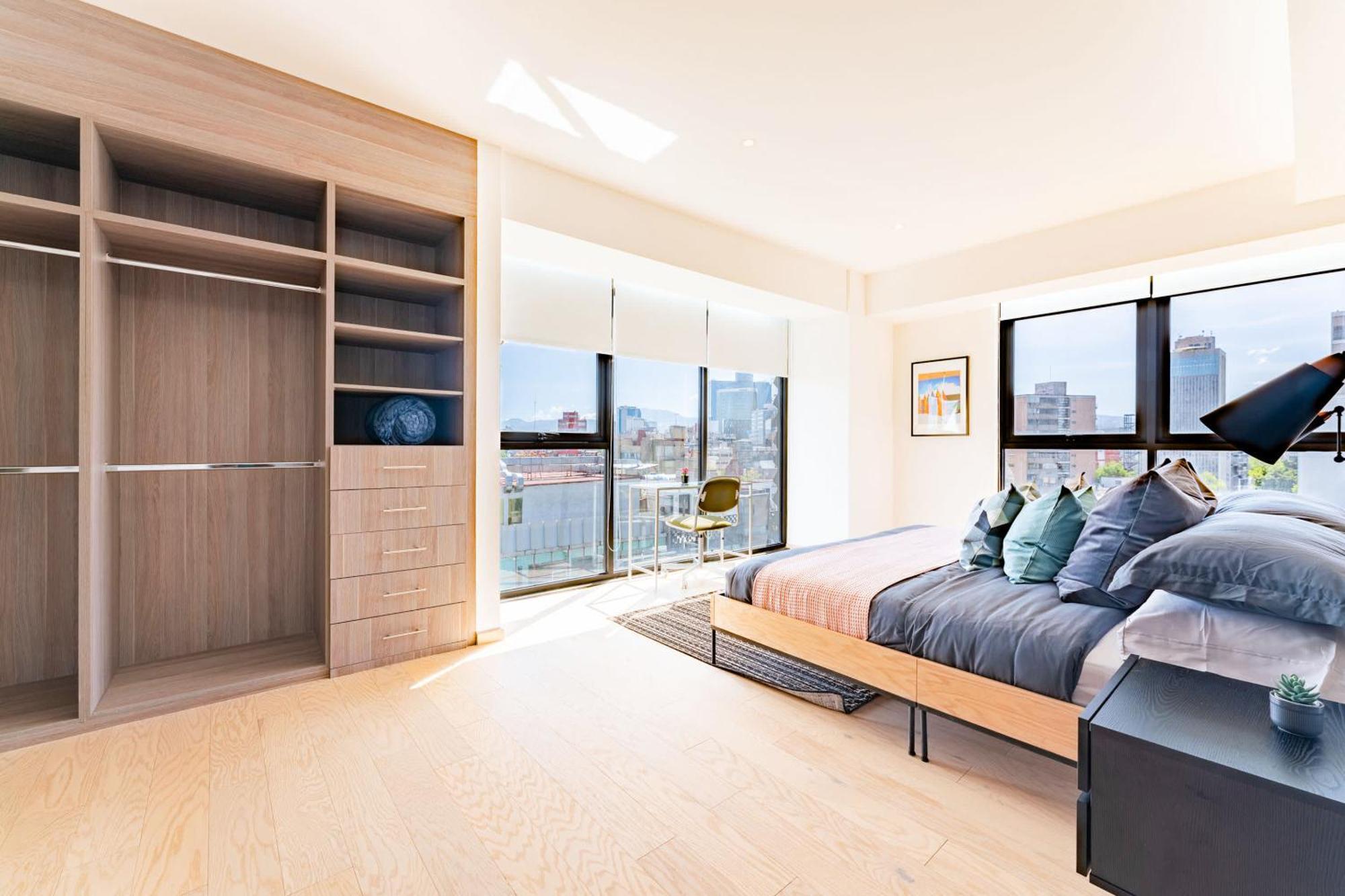 New La Roma Penthouse 100m2 Terrace Pool And Gym Mexico City