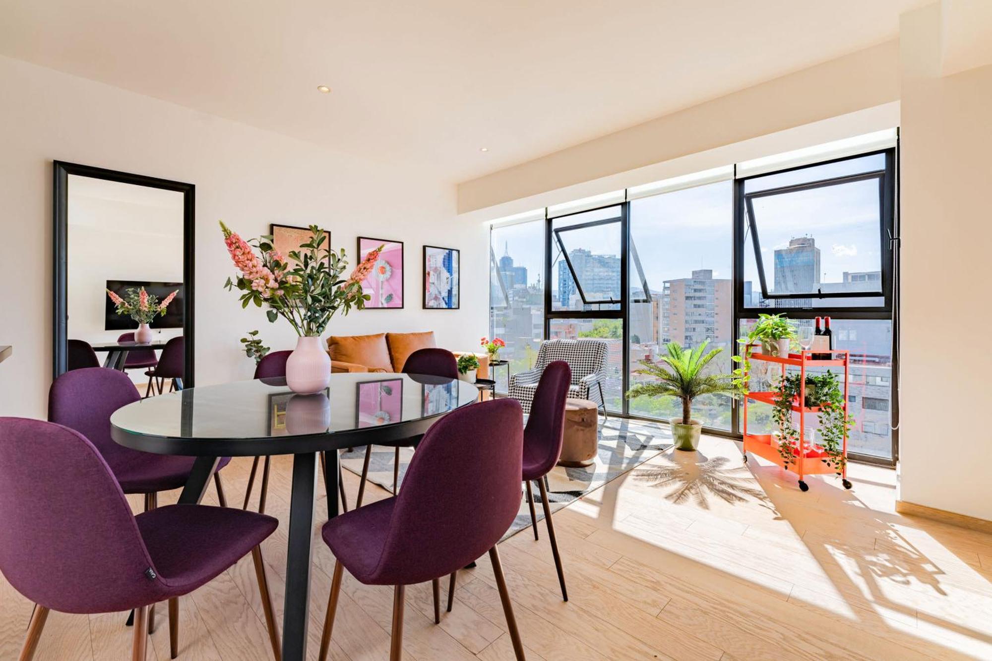 New La Roma Penthouse 100m2 Terrace Pool And Gym * Mexico City
